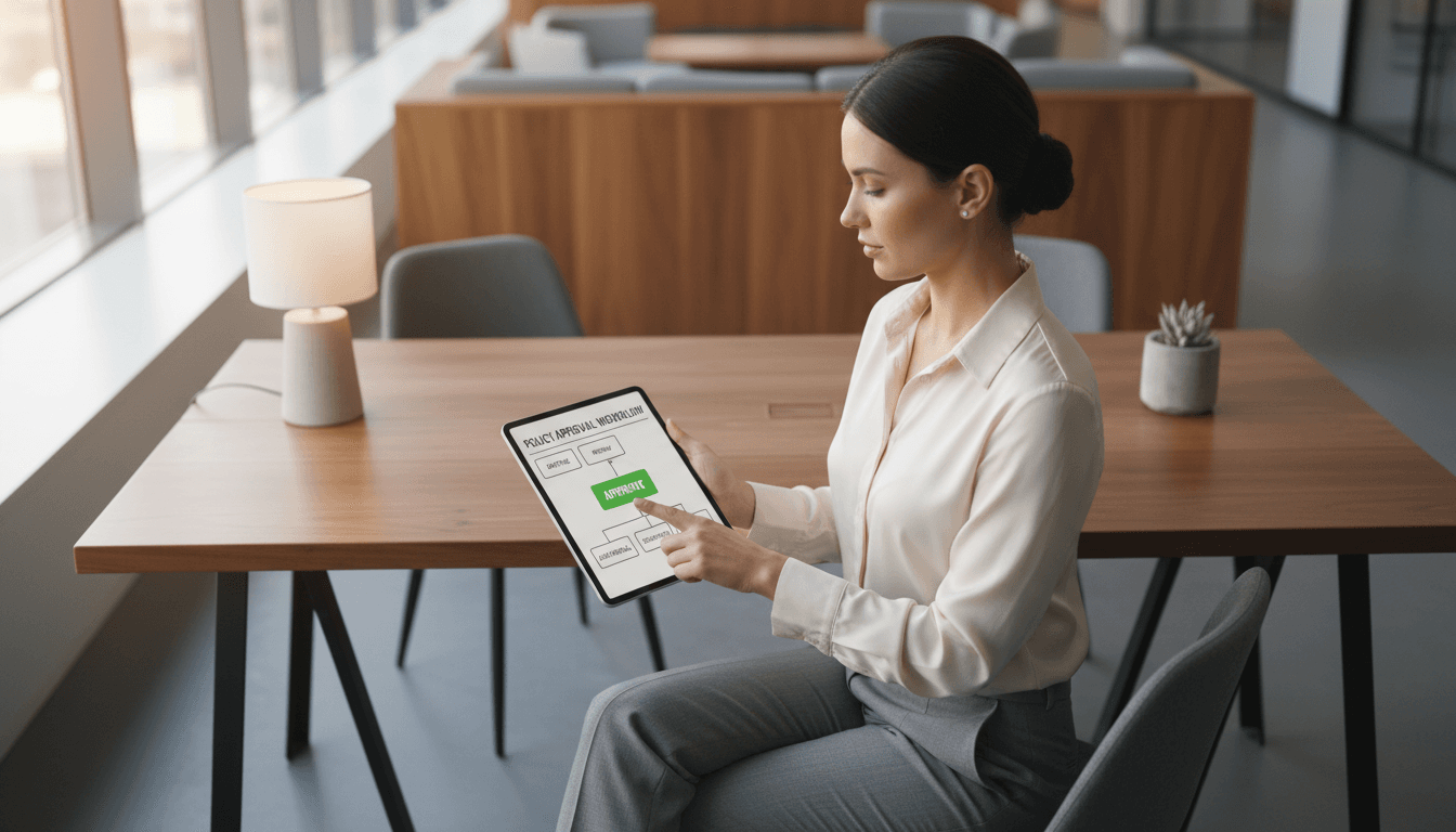 Manage approval levels